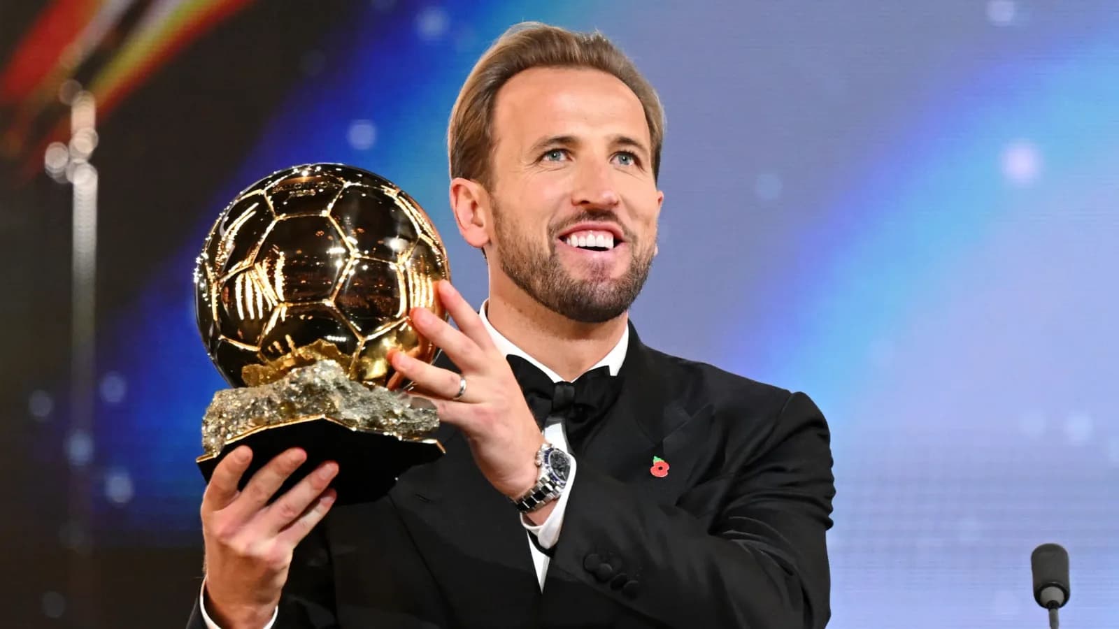 Harry Kane Rebut Ballon d’Or 2026, Akhiri Penantian Panjang Inggris Selama 25 Tahun