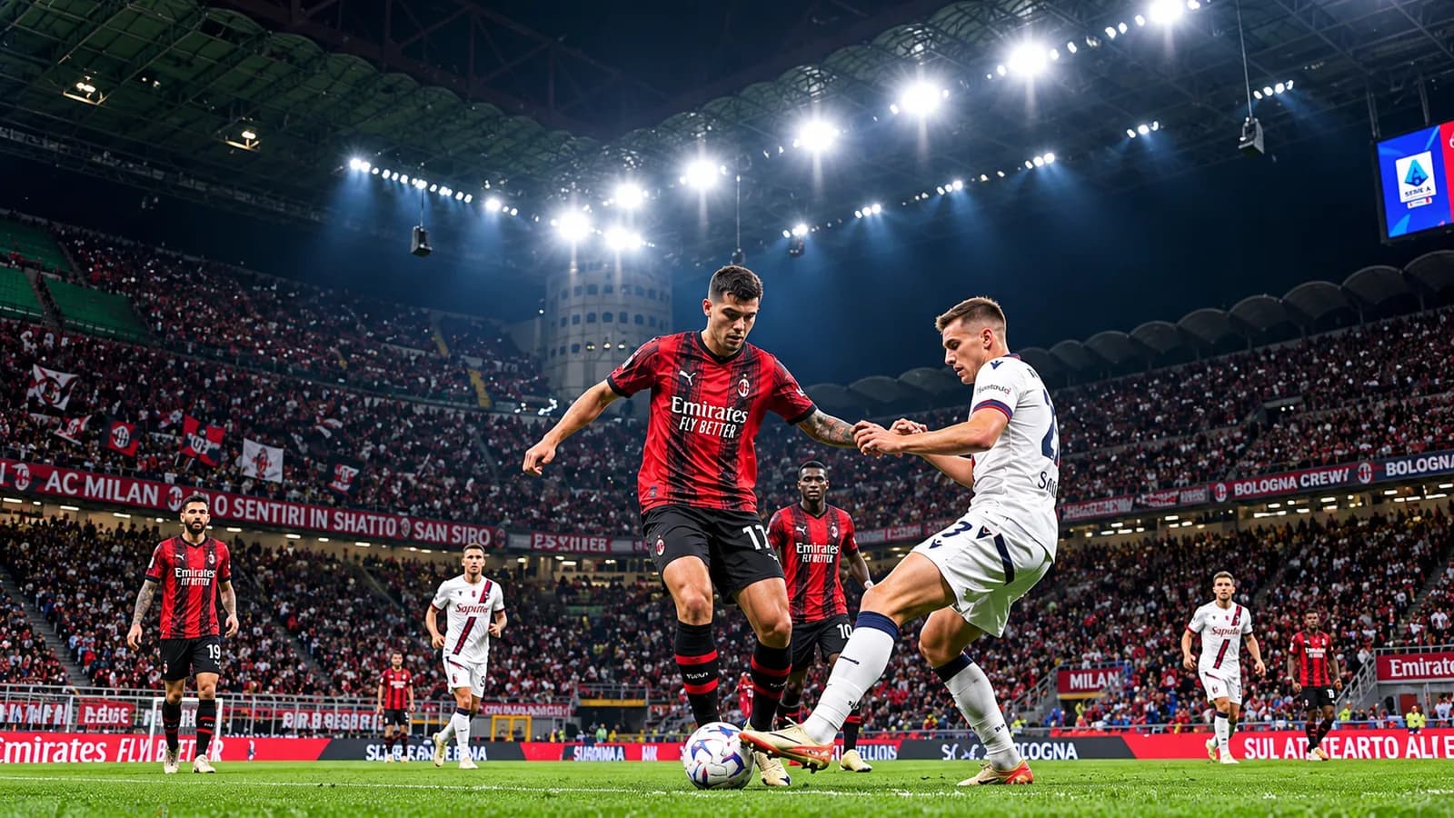 Milan Jaga Rekor Tak Terkalahkan, Bologna Incar Kemenangan Tandang Ketiga