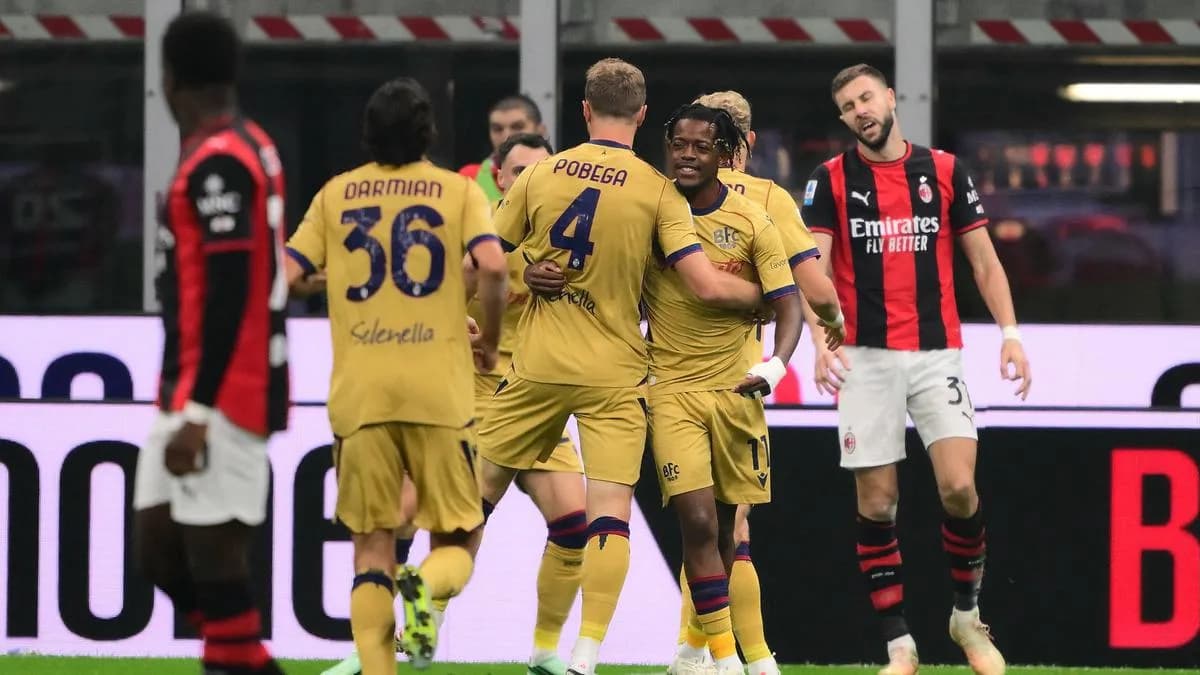 AC Milan Tumbang 2–4 dari Bologna, Inter Manfaatkan Kesempatan untuk Menjauh