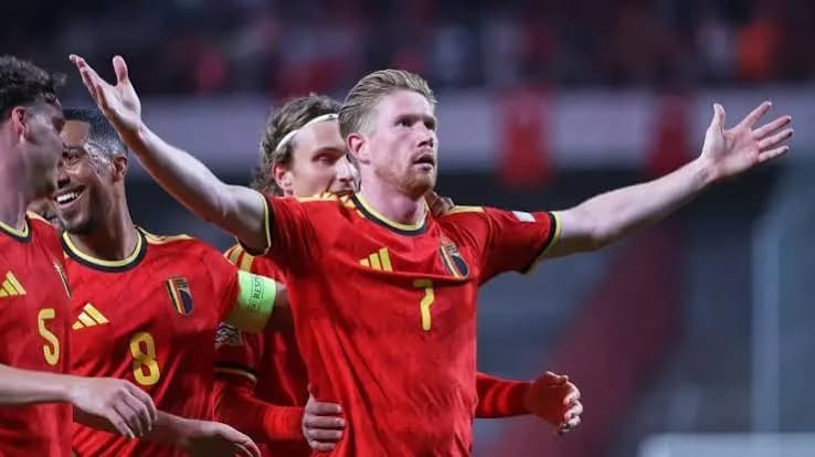 De Bruyne Mengamuk! Belgia Hajar Turki, Prancis Ditahan Italia
