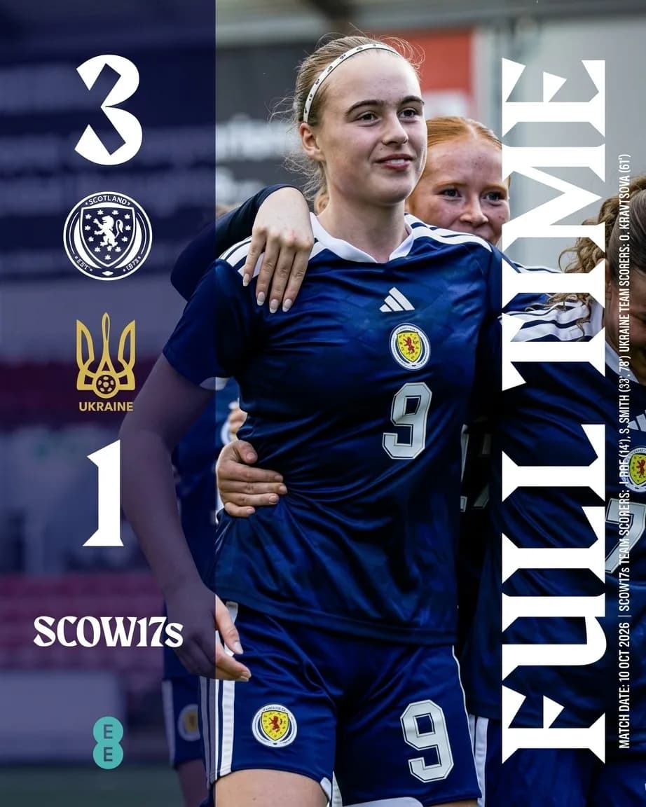 Result U17 Putri: Finland Menang Besar, Skotlandia Taklukkan Ukraina