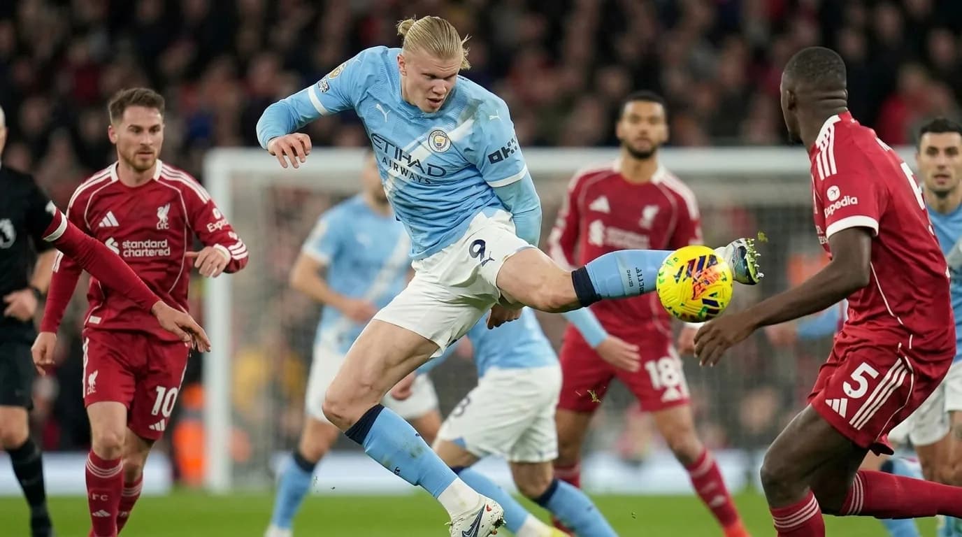 Liverpool vs Manchester City Jadi Laga Utama, Persaingan Papan Atas Memanas