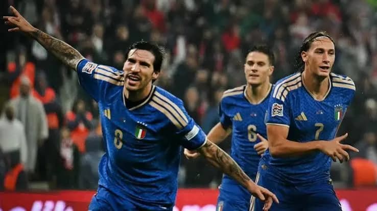 Italia Naik ke Posisi Kedua, Türkiye Terpuruk di Dasar Klasemen Usai Dihajar 4-1